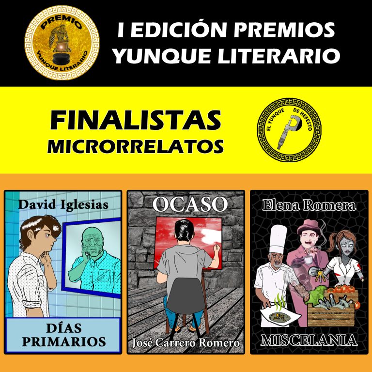 I Premio Yunque Literario – Finalistas: Microrrelatos