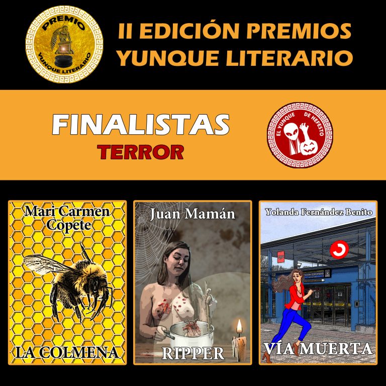 Finalistas II Premio Yunque Literario: Terror