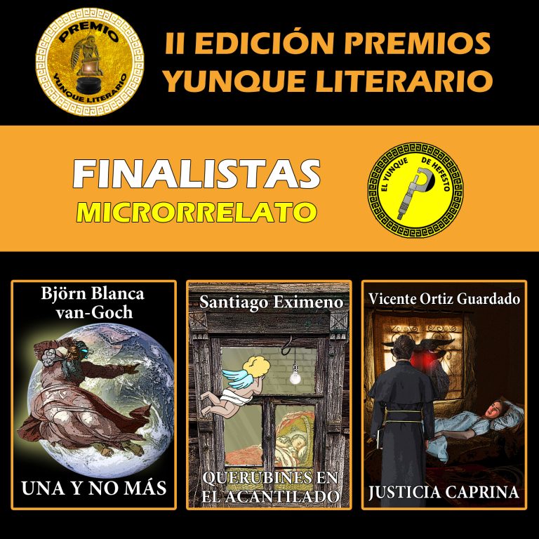 Finalistas II Premio Yunque Literario: Microrrelato