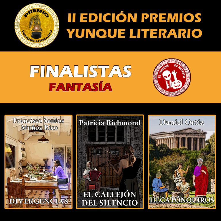 Finalistas II Premio Yunque Literario: Fantasía