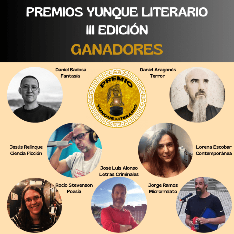 Ganadores III Edición Yunque Literario